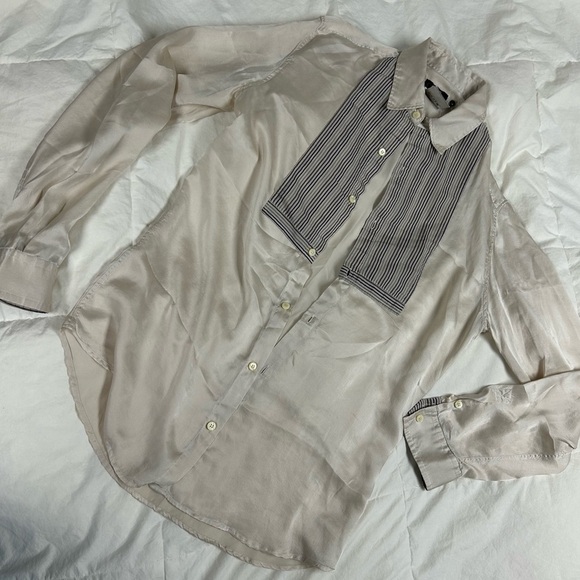 Costume National 100% silk shirt size 36 equal to international M, - Picture 4 of 7